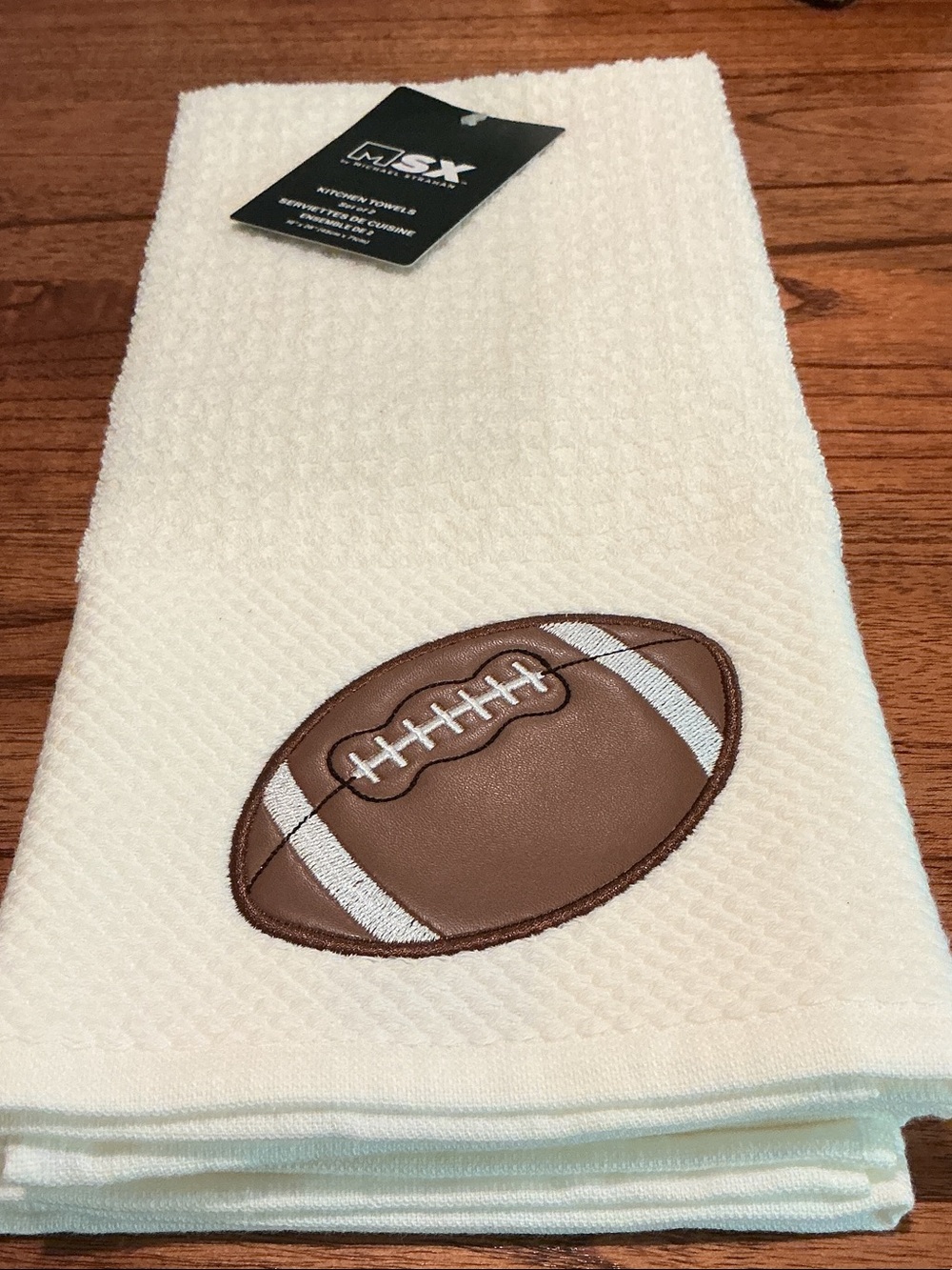Football Kitchen Towels - Set of 2